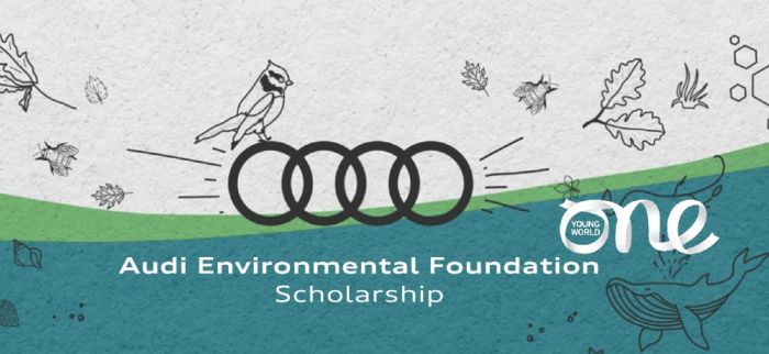 The Audi Environmental Foundation One Young World Scholarship 2020